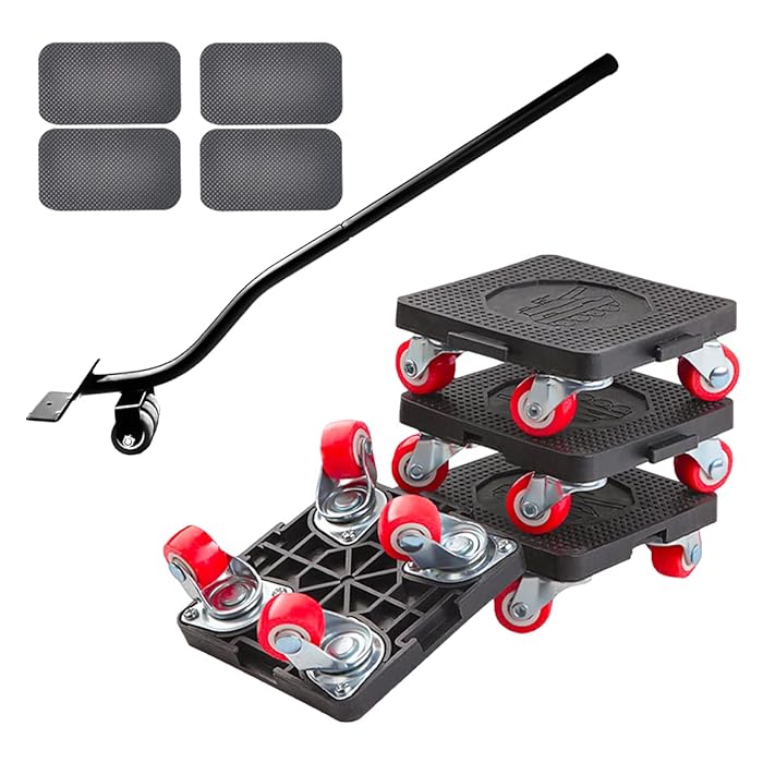 Buy TUOKE Heavy Duty Furniture Lifter Kit with 4 Universal Wheel