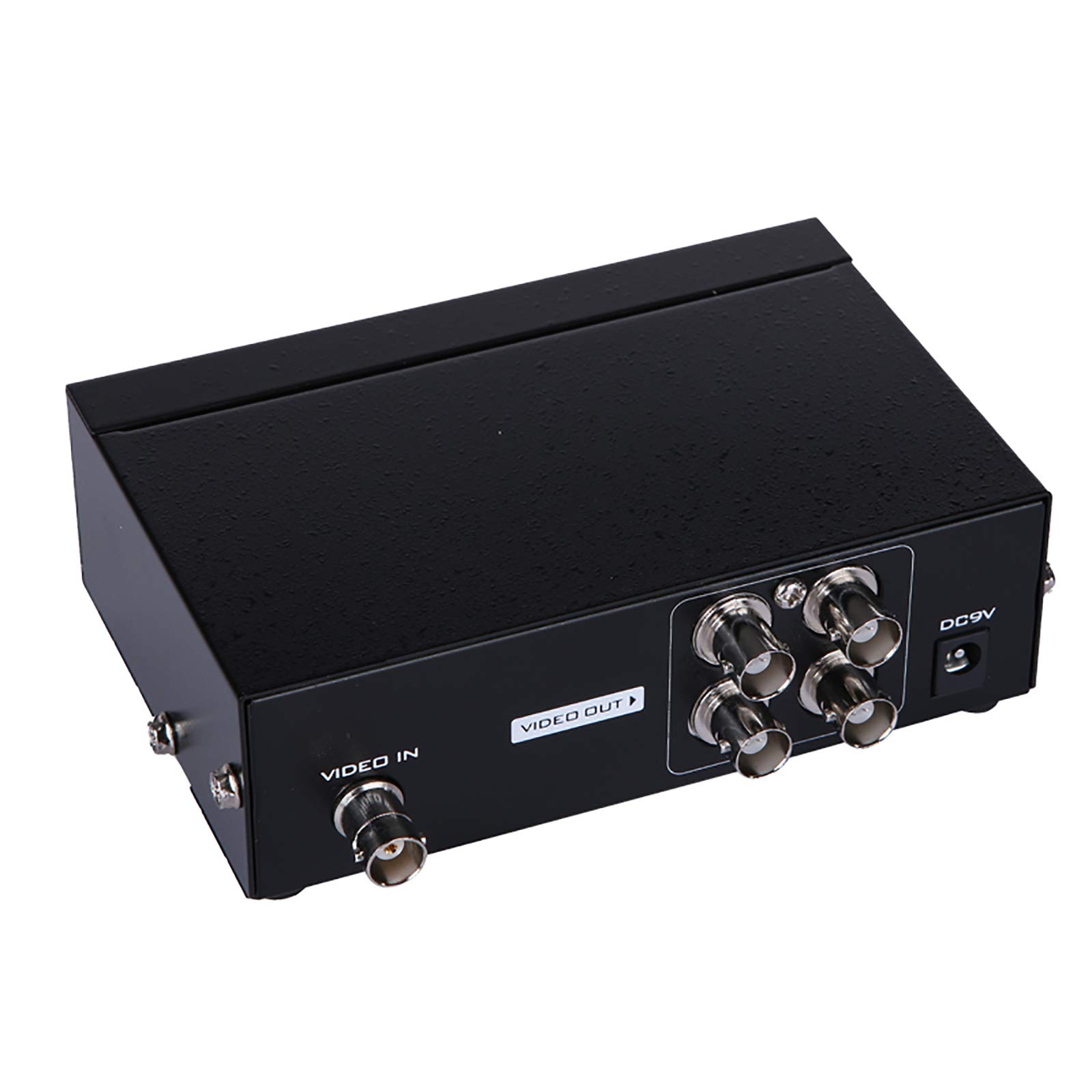 カメラ分配器(1～4台用) デジタルビデオレコーダー(C-102-80size) Amazon | ES-Tune BNC分配器 1入力4出力 ビデオスプリッター 監視