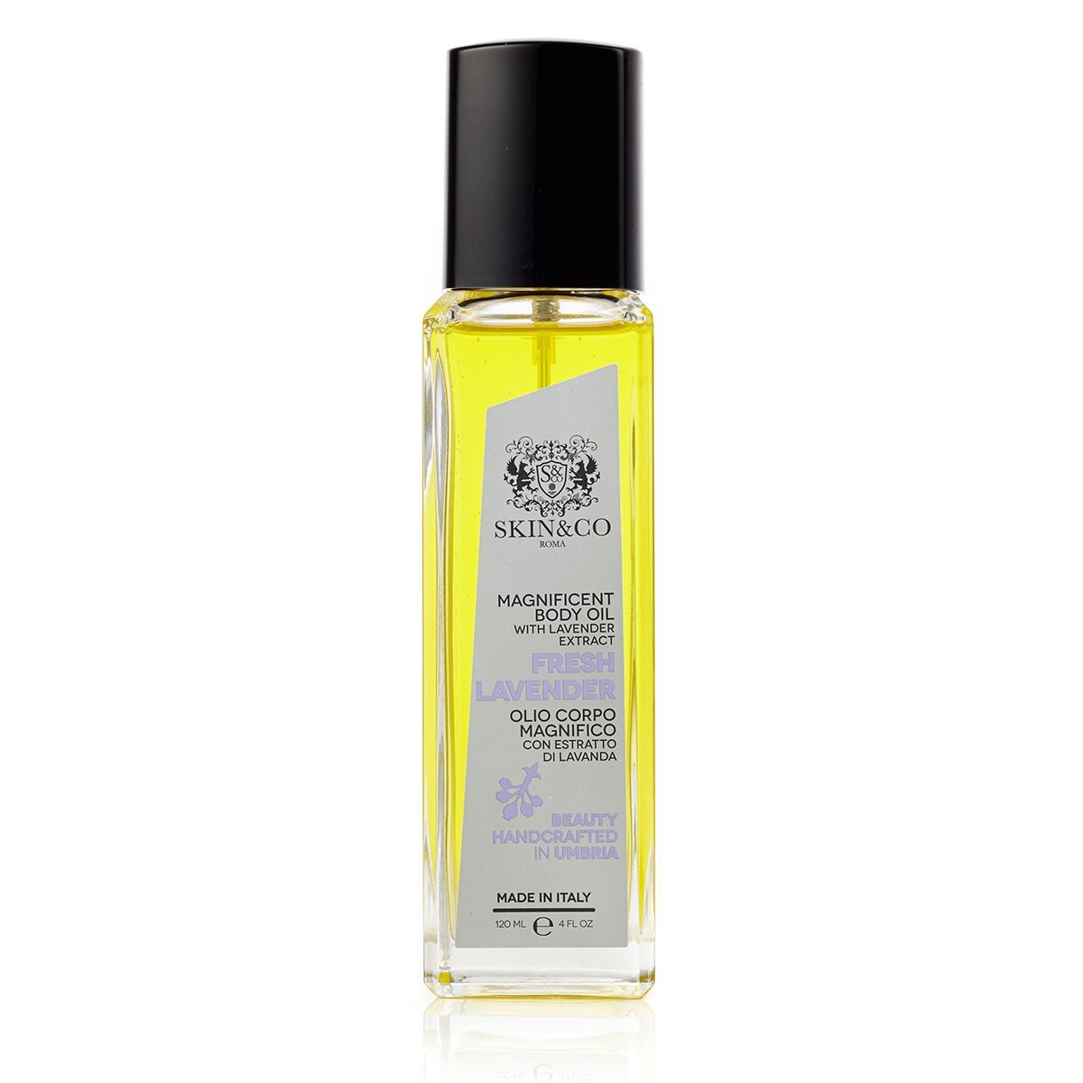 SKIN&CO Roma Fresh Lavender Body Oil 120 ml, 120 ml (Pack of 1)