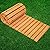 GDDGHS Garden Pathway, 8FT Roll Out Wooden Garden Pathway, Straight Cedar Garden Walkway for Outdoor Patio/Backyard/Beach/Wedding Party, Anti-Slip Roll Out Walkway Path Outdoor