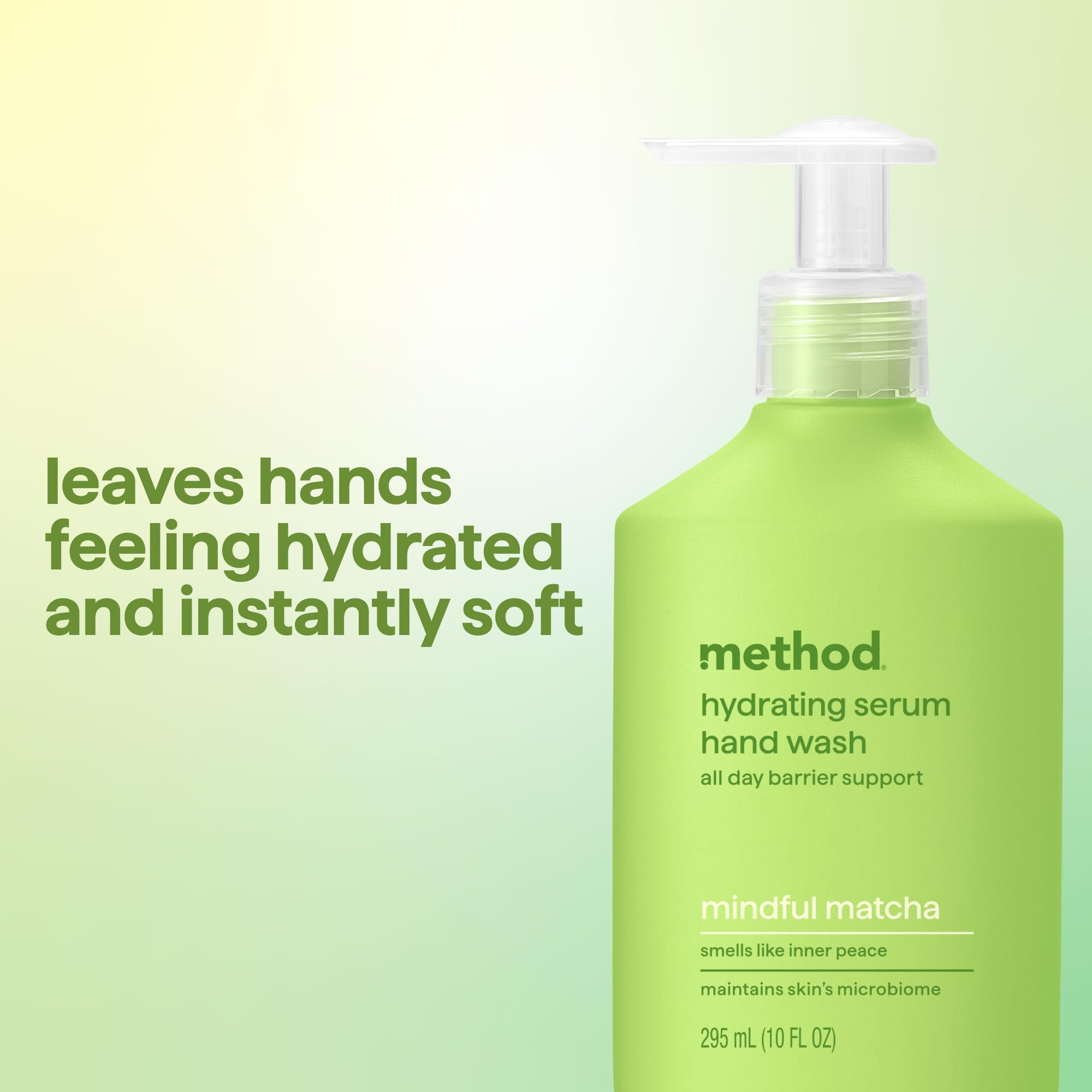 Amazon.com : method Hydrating Serum Hand Wash, Mindful Matcha, 10