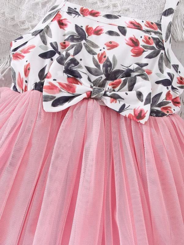 Image of Buy & Try Baby Girl's Modal Printed Frock Mini Length Short Frocks Dress.