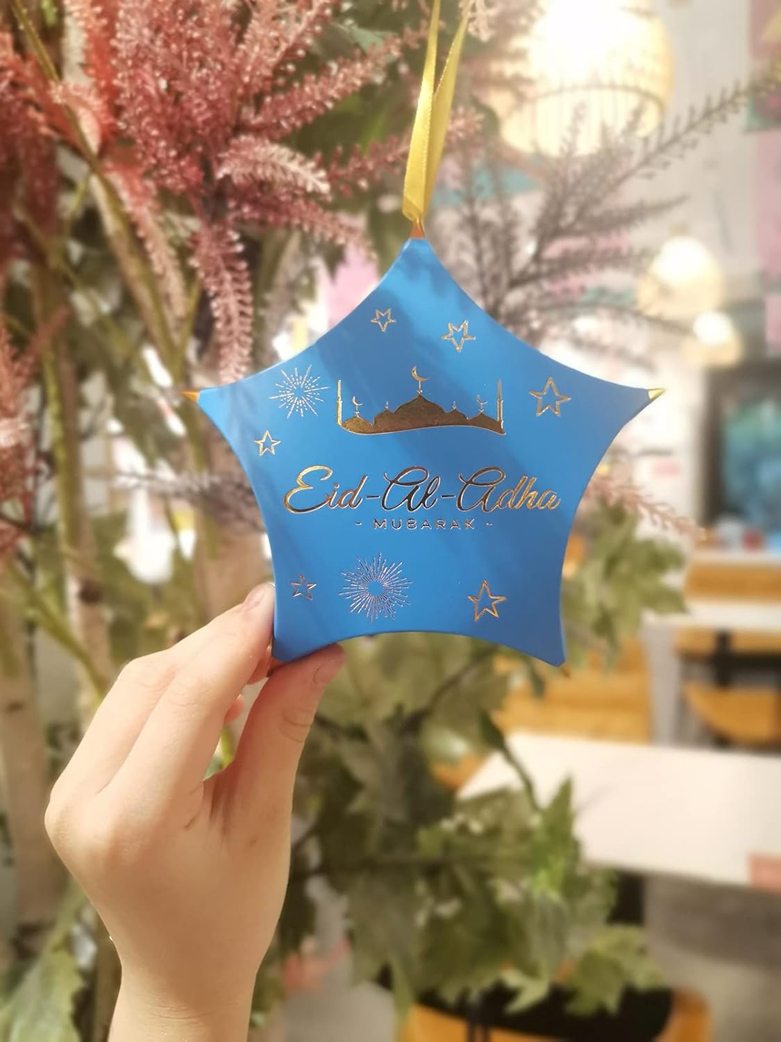 16pcs Eid Mubarak Candy Boxes, Al-adha Star Storage Case Set Chocolate Paper Box, Islam Muslim Gift Boxes for Festival Tray Party Supplies Decorations - Image 6