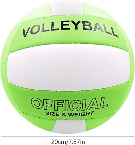 Miniatura 6 de Balones de voleibol impermeables para interiores y exteriores, tamaño oficial 5, juego de entrenamiento deportivo, juego de pelota para