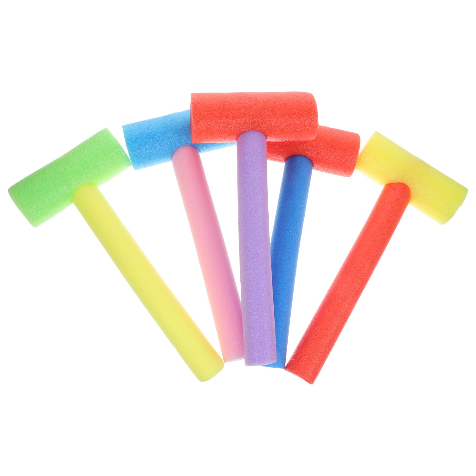 5pcs kids foam children small hammer Mini Hammer Toys Self- Assembly Hammer Toys hammer Foam Hammer
