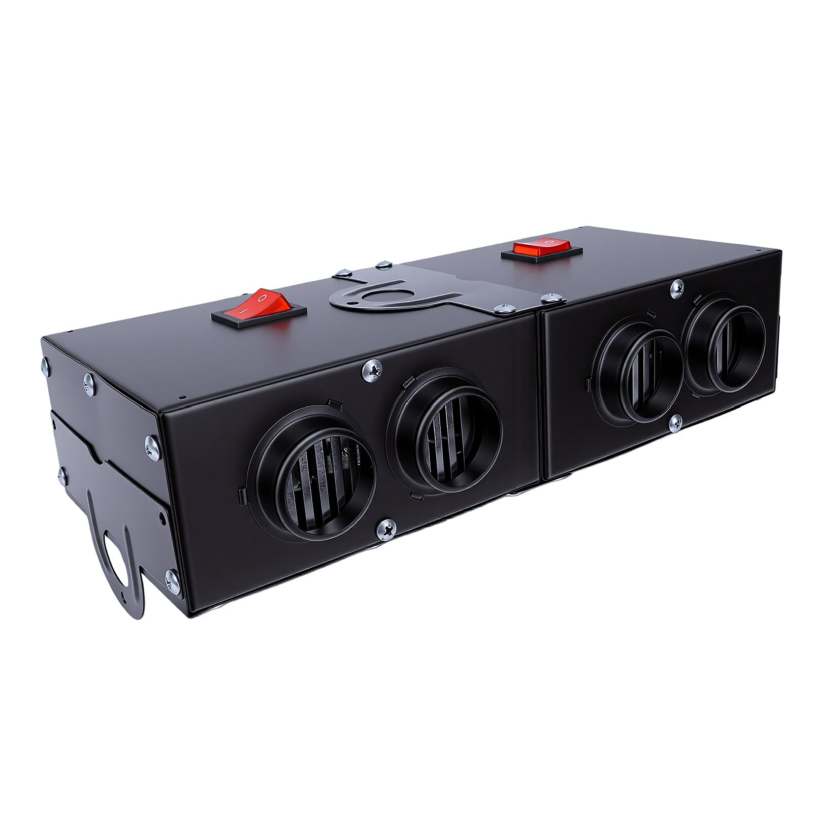 Calentador Ventilador Coche, Descongelador 4 Salidas, 500W