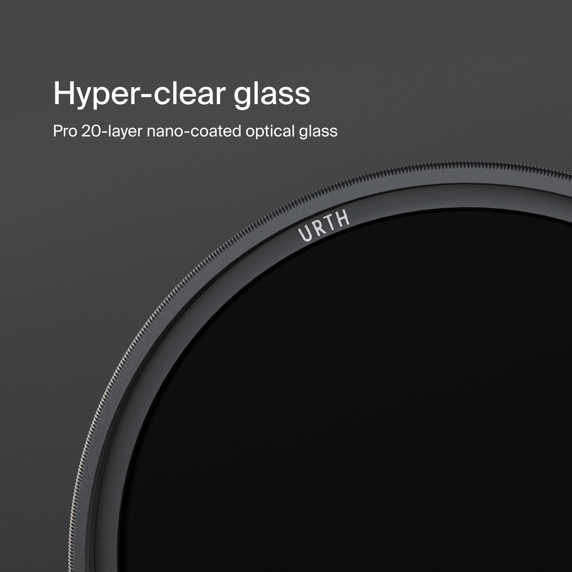 Urth 67 mm Filtro ND16 (4 Stop) per Obiettivo (Plus) - Nano Rivestimento 20 Strati, Filtro per Fotocamera in Vetro Ottico HD, Densità Neutra per Fotocamera