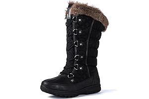 GlobalWin Waterproof Winter Snow Boots for Women