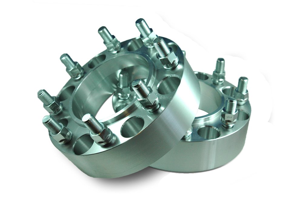 8x165.1 Wheel Spacers 2 Hubcentric Wheel Adapters - 8x165.1 To 8x170, 75mm Thick, 14x1.5 Studs Wheel Lugs For Mazda MX-3
