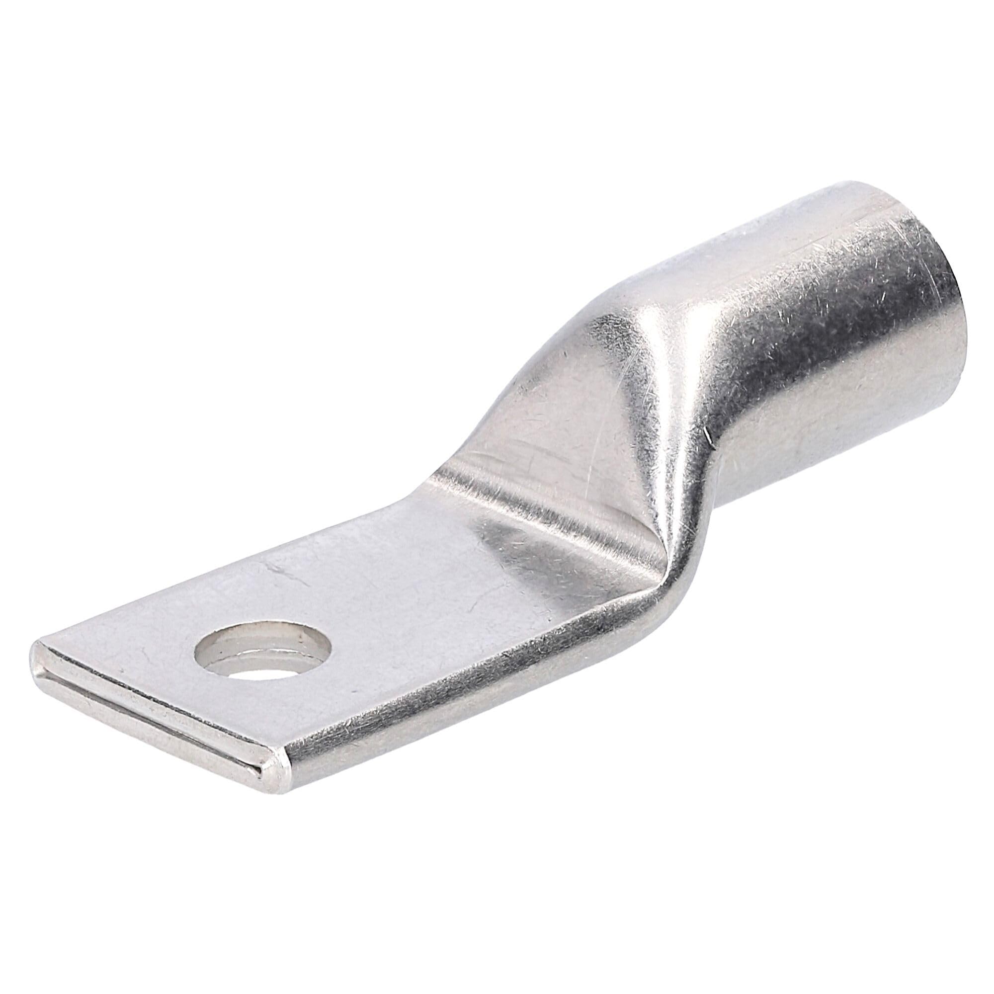 Kalitec 10x Końcówka Kablowa Oczkowa V4A 70 mm² M8 Stal Nierdzewna ER14-8 | Nierdzewne konektory rurowe, odporne na korozję i kwas, idealne do przemysłu i agresywnych środowisk morskich.