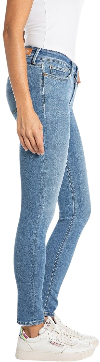 Replay Damen Jeans New Luz Skinny-Fit
