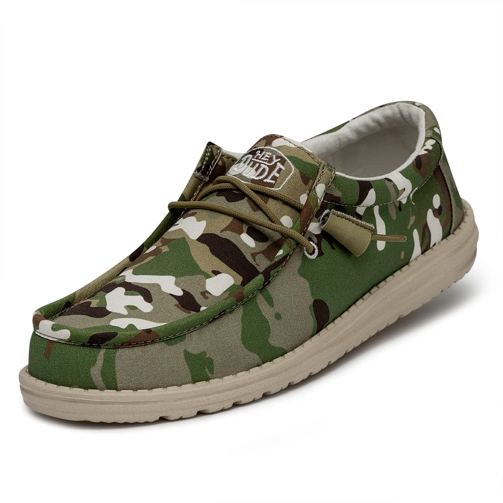 HEYDUDE Wally Camouflage MocassinoUomo