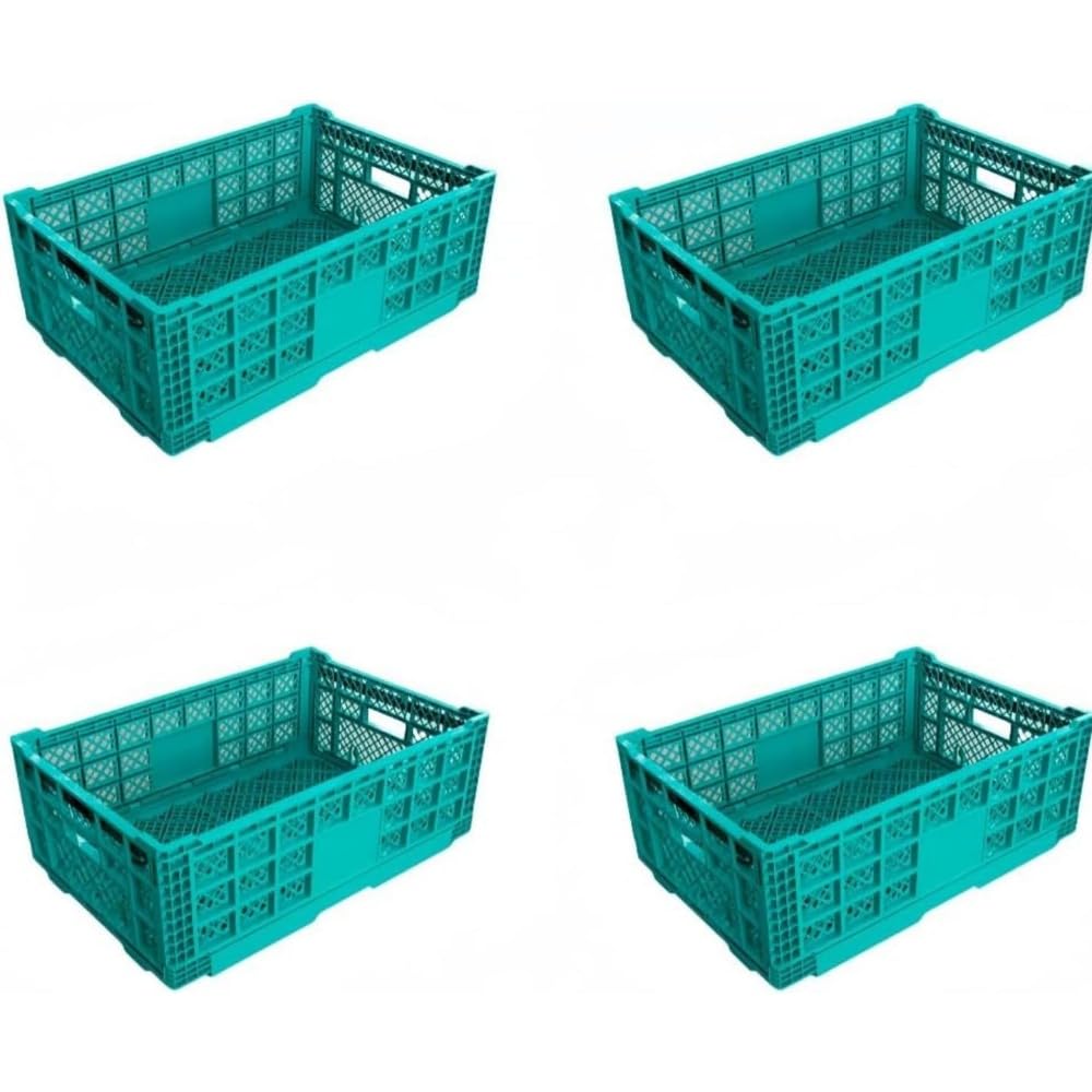 Amazon｜Nizzvlo プラスチック折りたたみバスケット果物