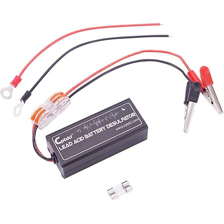 Amazon 12v 鉛蓄電池 サルフェーション除去装置 Diy バッテリー延命 再生 パルス充電 放電 バッテリーメンテナンス バージョンアップ ブラック 故障診断機 車 バイク Amazon 12v 鉛蓄電池 サルフェーション除去装置 Diy バッテリー延命 再生 パルス充電 放電 バッテリーメンテナンス バージョンアップ ブラック 故障診断機 車 バイク