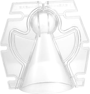 STOBOK 1set Plastic Angel Candle Molds Lightweight DIY Scented Candle Making Tools for Creative Crafts