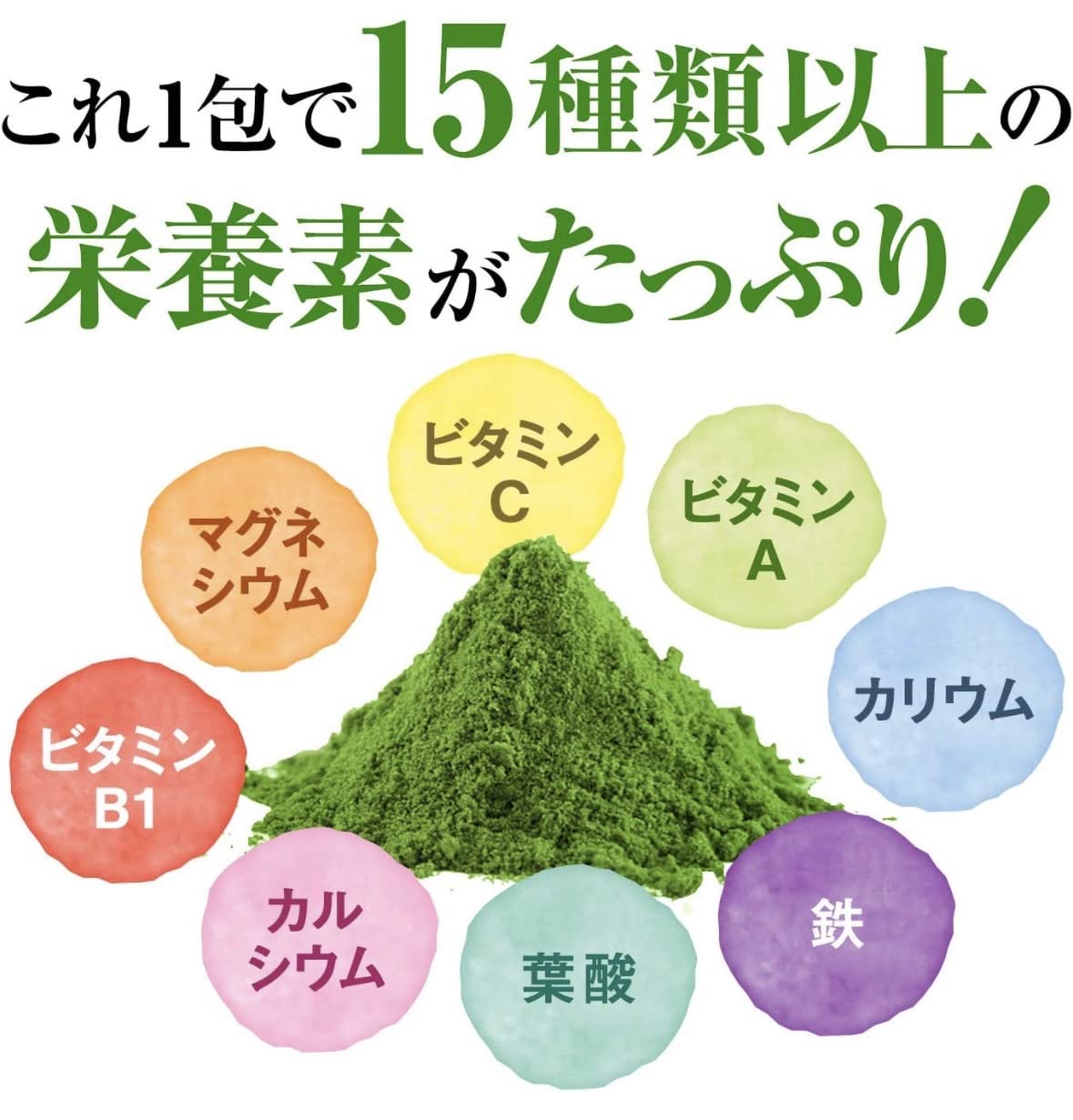 Amazon.co.jp: ベジパワープラス 2.25g×30包 2箱セット + Kunutonn