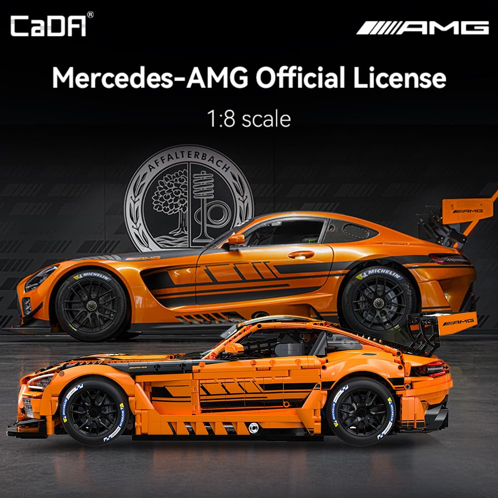 Amazon.com: CaDA Master C64008W Mercedes-AMG GT3 Building Set,1:8