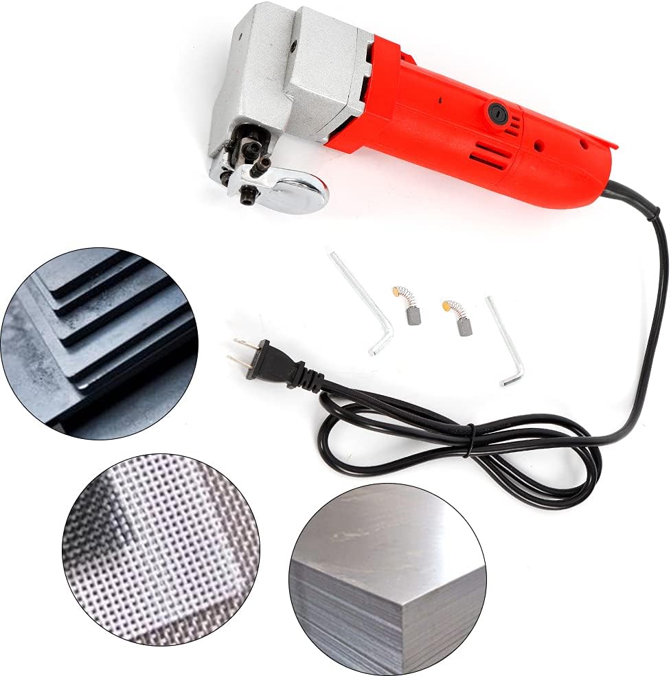 Buy Electric Nibbler Metal Shears, HeavyDuty Metal Shear Steel Blade