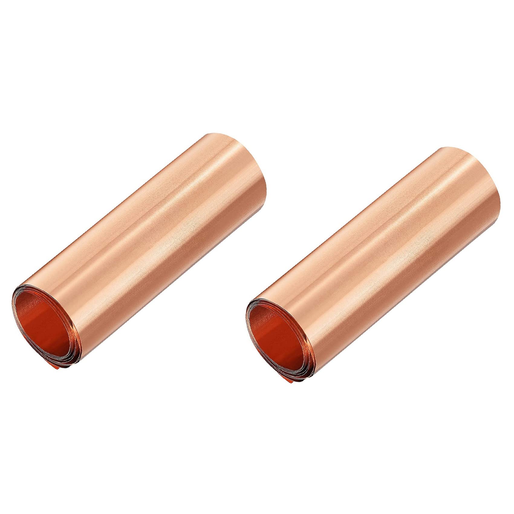 Jnchdghwa As Shown 2X Copper Sheet Roll, Metal Foil Plate 1000Mm X 100Mm X 0.01Mm