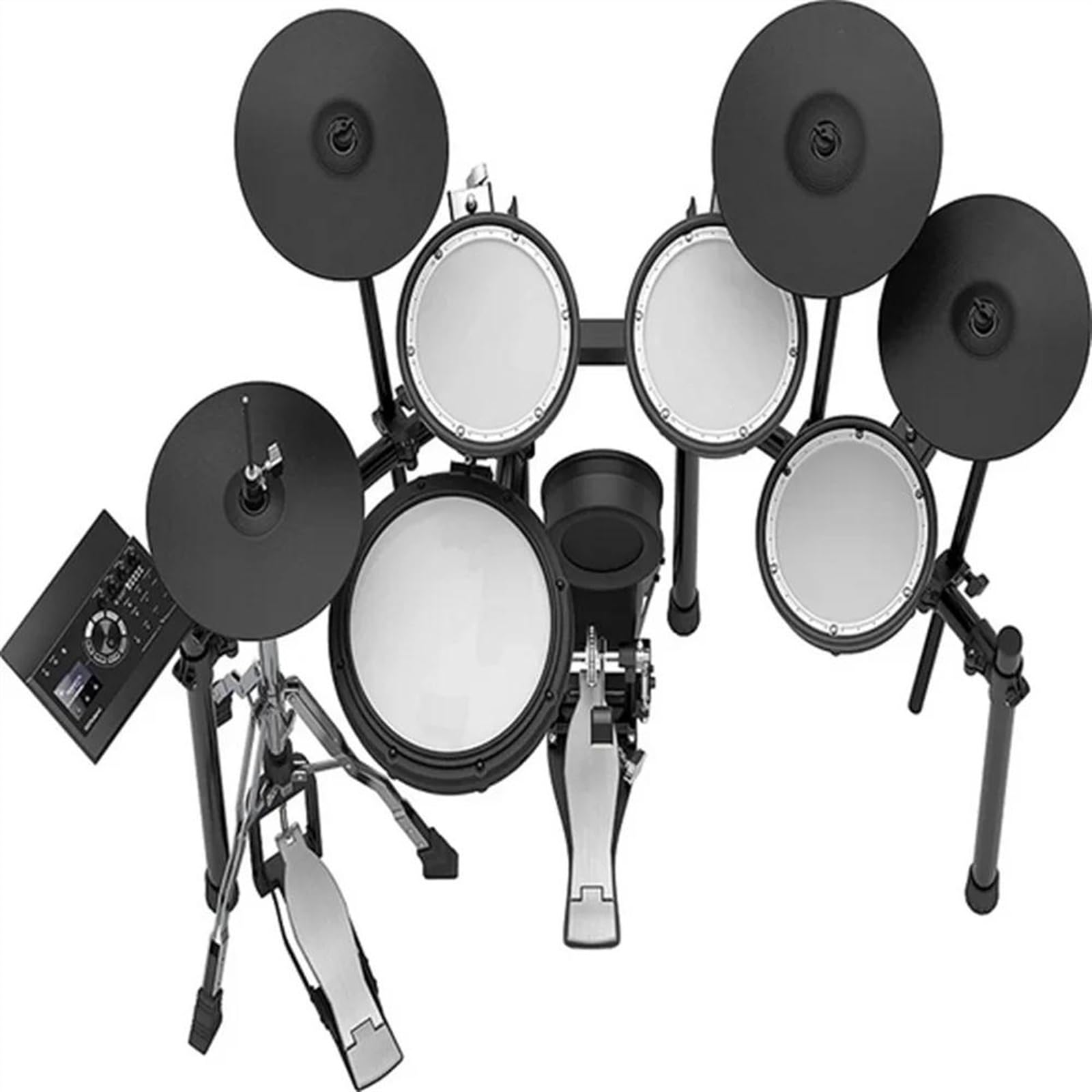 Baterias Electronicas Profesionales Batería Electrónica Flexible Y Ajustable 5 Baterías Y 4 Platillos Con Sistema De Audio Inteligente