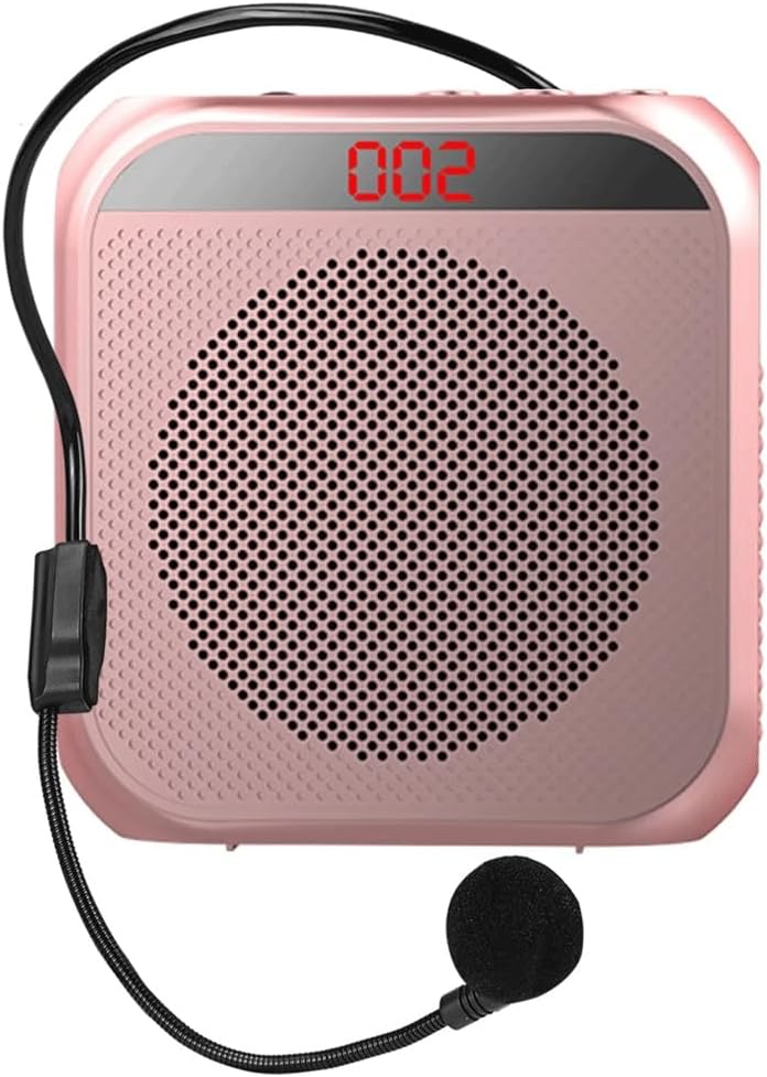 Teachers Speech Mall Promotion Waist Hanger Speaker Player Portable Voice Amplifier Voice Speaker LED Display