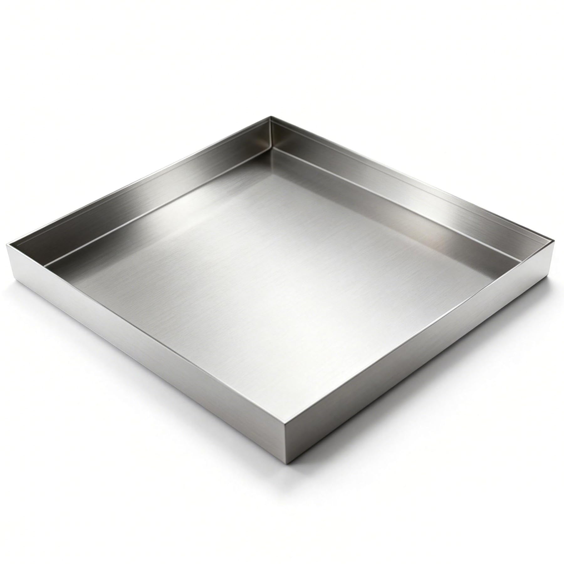 �️Garvee Washing Machine Pan-28" x 30", Heavy Duty 201 Stainless Steel, Washing Machine Tray with Anti-Slip Bottom Pad,  — deal on Shopping With Noya