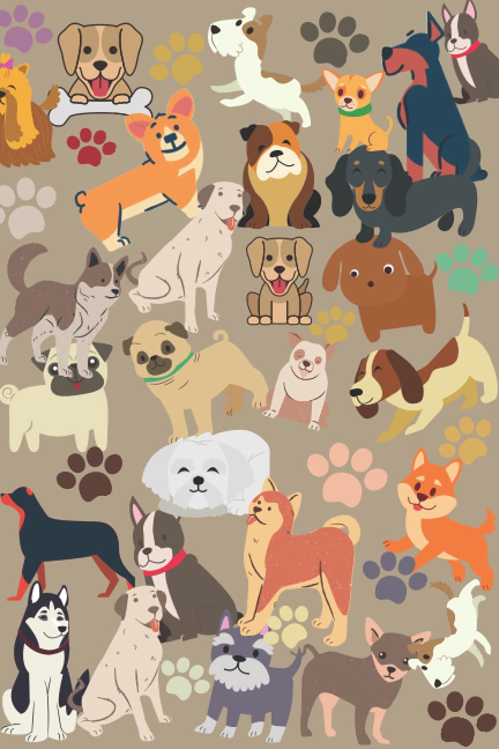 Notebooks for Dog Lovers!: Lined Notebook for Journaling, Note-taking and Diary Writing.