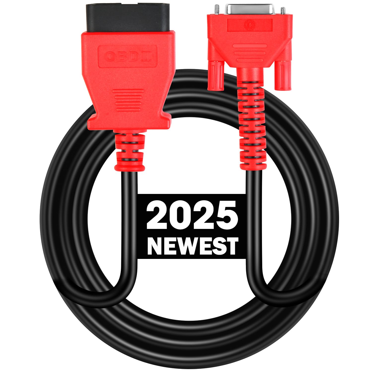 Autel OBD2 Main Test Cable, Original 5.6FT/ 1.7M 16 Pin OBDII Diagnostic Testing Connector DB15 fit 808 Series, MK808 MK808S MK808Z MX808 MX808S DS708 DS808 MS905 MS906 MS908 MP808 MP808S IM508S IM508