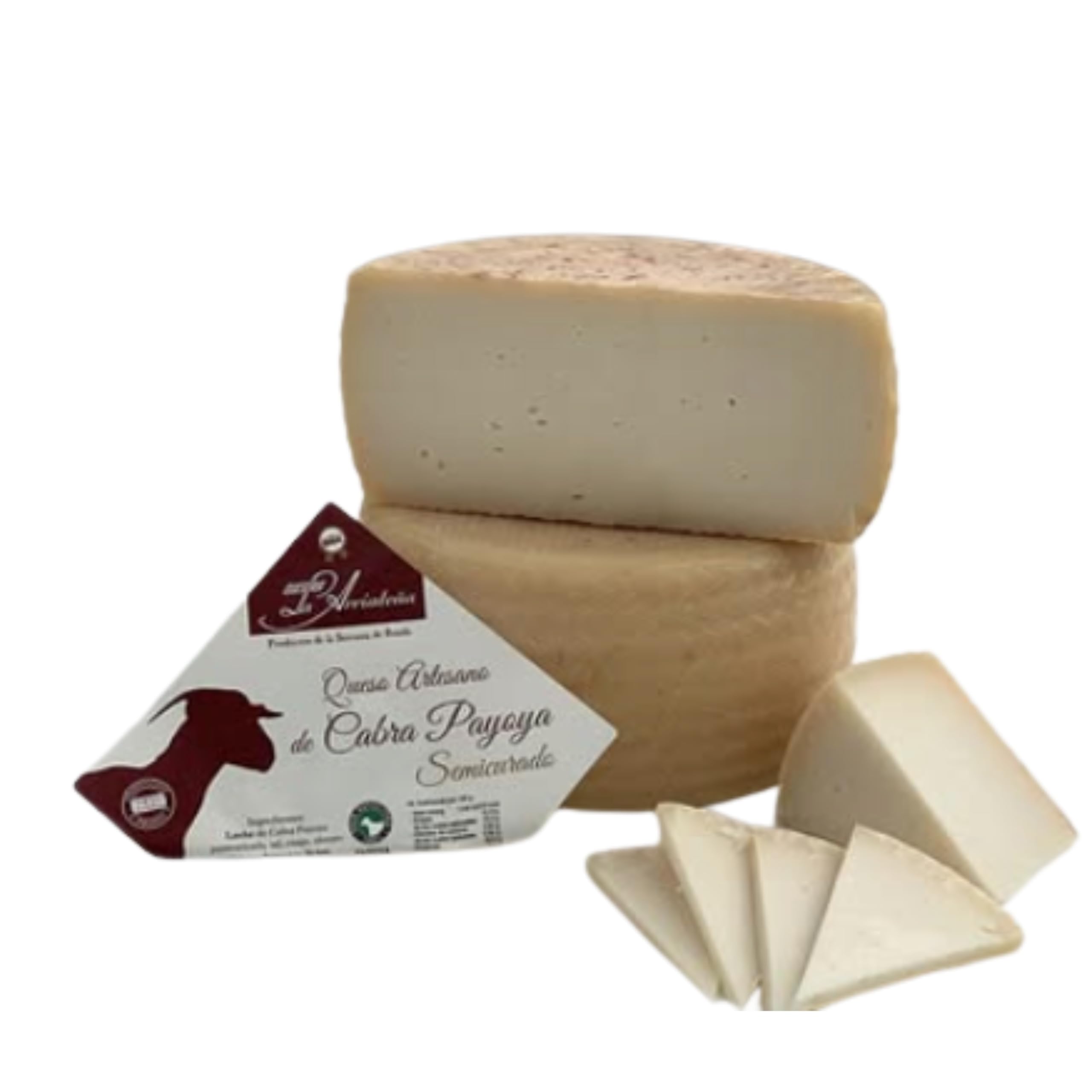Queso Semicurado de Cabra Payoya Artesano 1.8-2 kg Sabor Intenso Cremoso