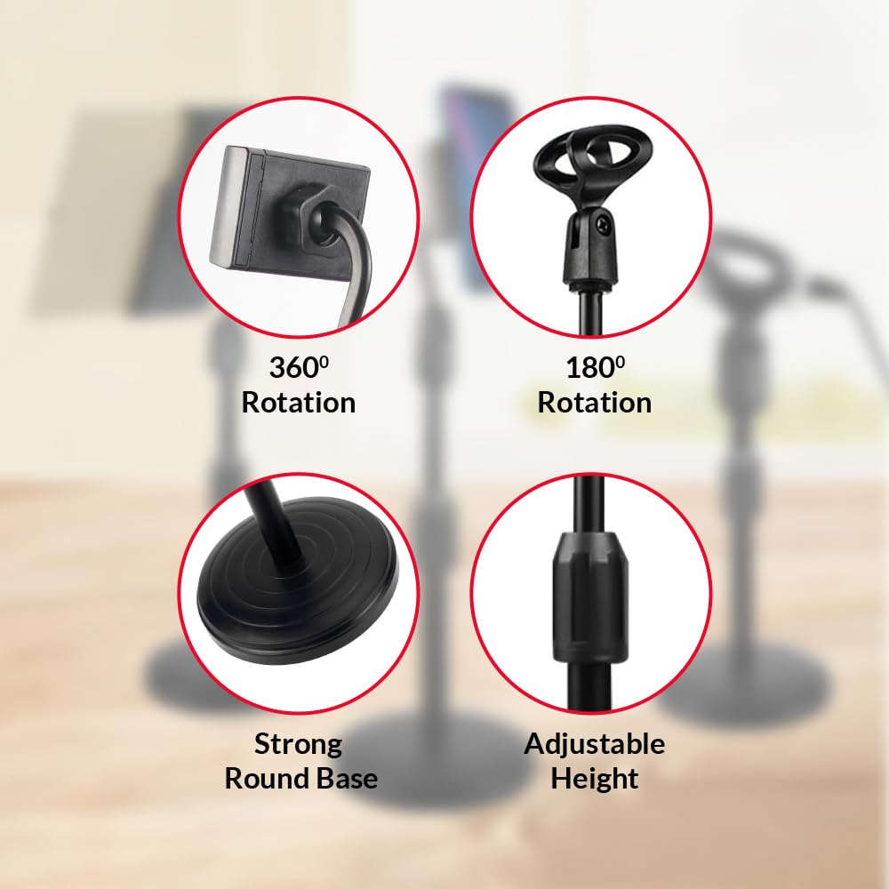 Amazon.com: Trands 3-in-1 Desktop Smart Stand With Mic -TH789