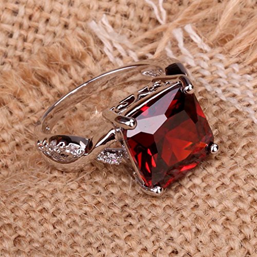 YAZILIND Valentine's Day Jewelry CZ Ring Stone Wedding Bridal Rhinestone Jewelry For Women2