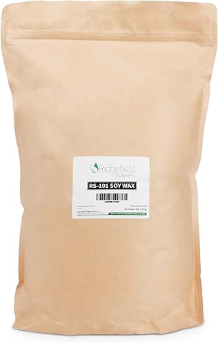 Ridgefield Waxes RS-101 - Cera de soja totalmente natural para hacer velas (10 libras)