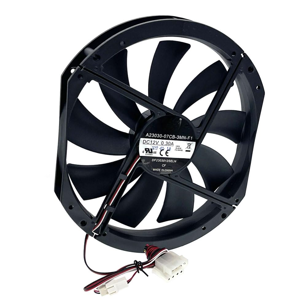 Ventilateur PC 12V 0.30A Référence A23030-07CB-3MN-F1 - Neuf, Pour Refroidissement Châssis