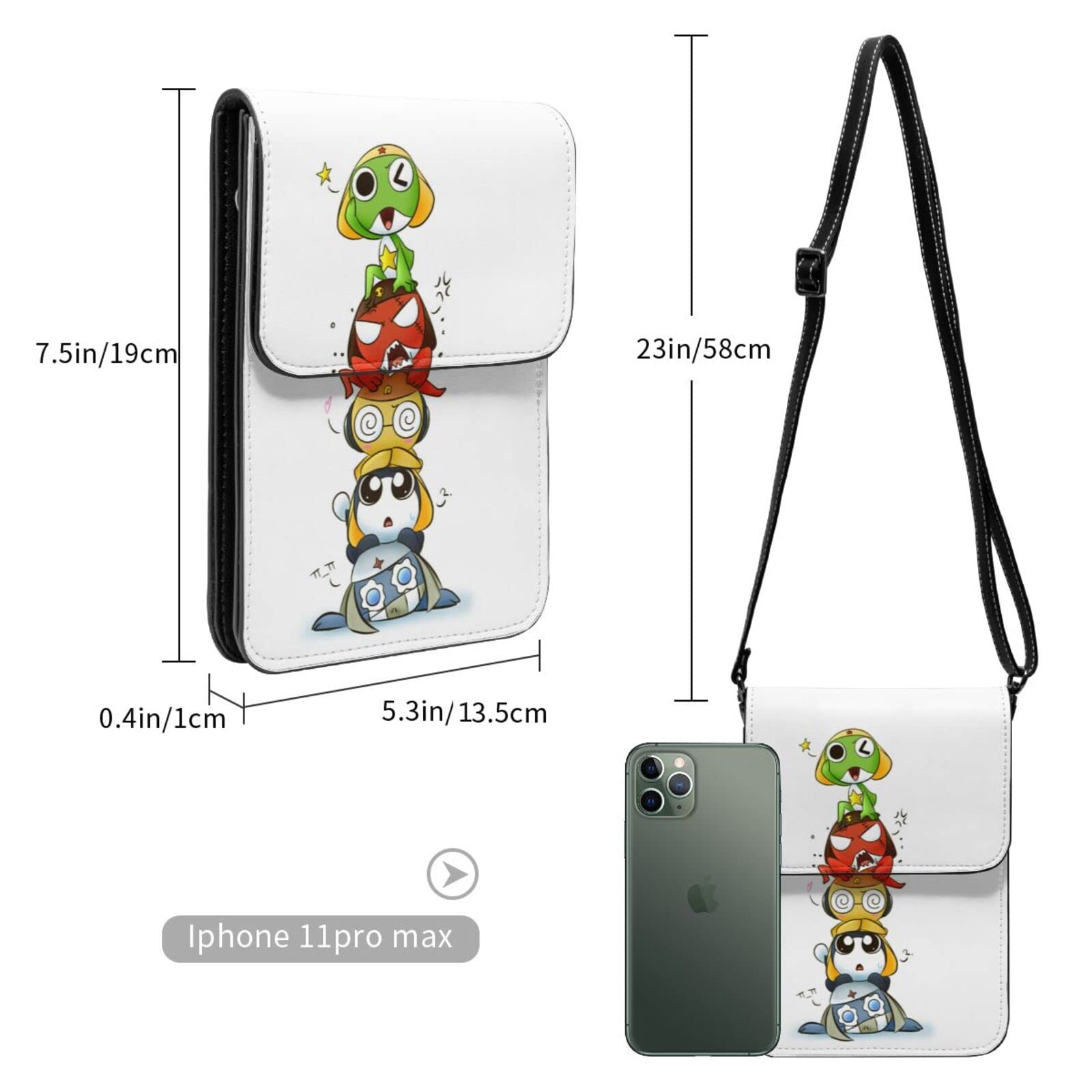 Amazon.co.jp: ケロロ軍曹 アニメ スマホポーチ レディース ショルダー