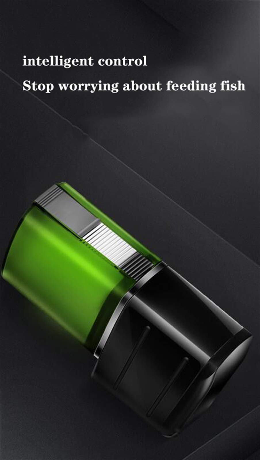 Distributori Automatici di Cibo for Crazy Water Grass Fish Tank Alimentatore Automatico Alimentatore for Piccoli Tempi Manufatto for l'alimentazione dei Pesci Alimentatore Automatico for Pesci