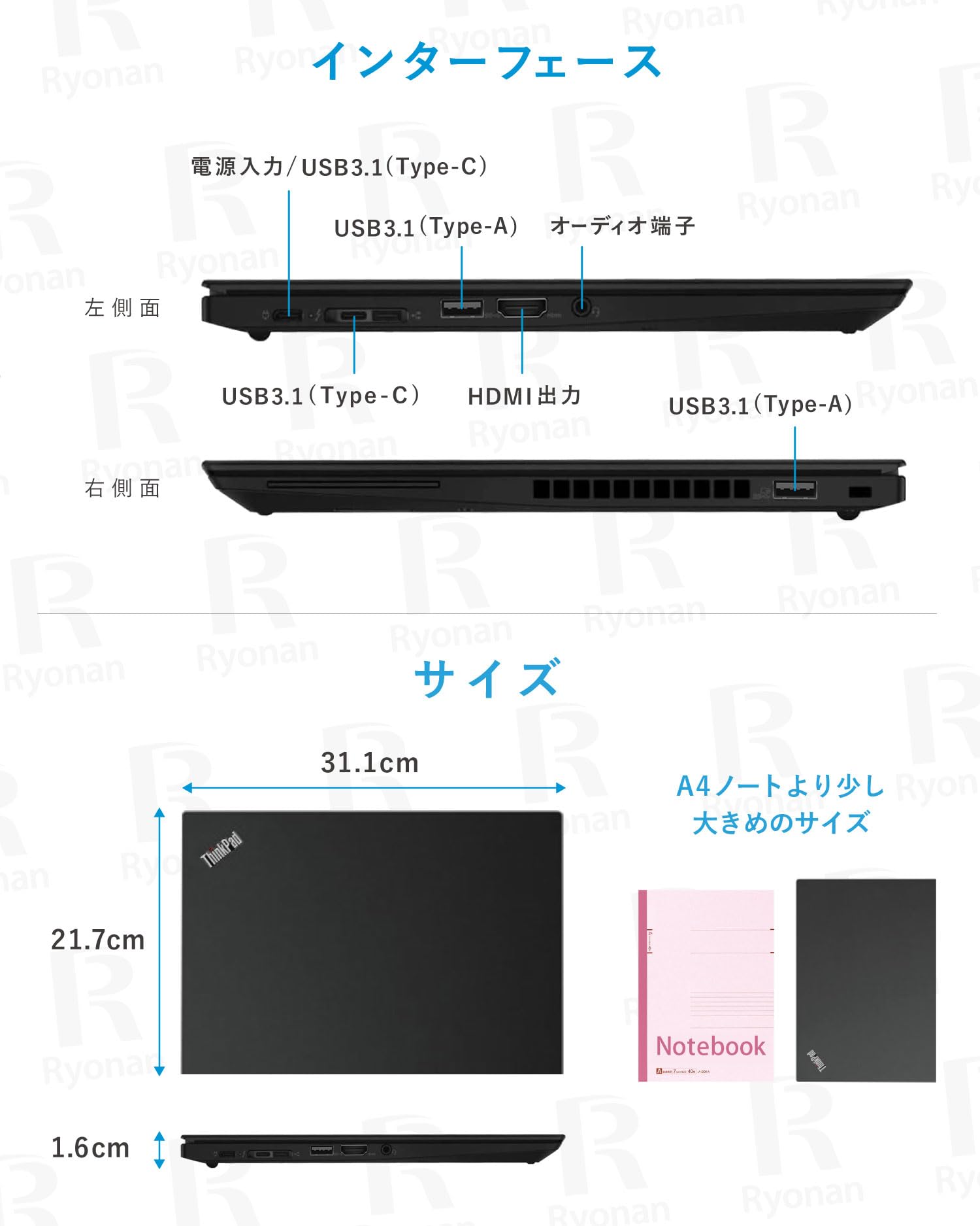 Amazon.co.jp: 【Win11、MS Office 2024搭載】 Lenovo ThinkPad 13.3型