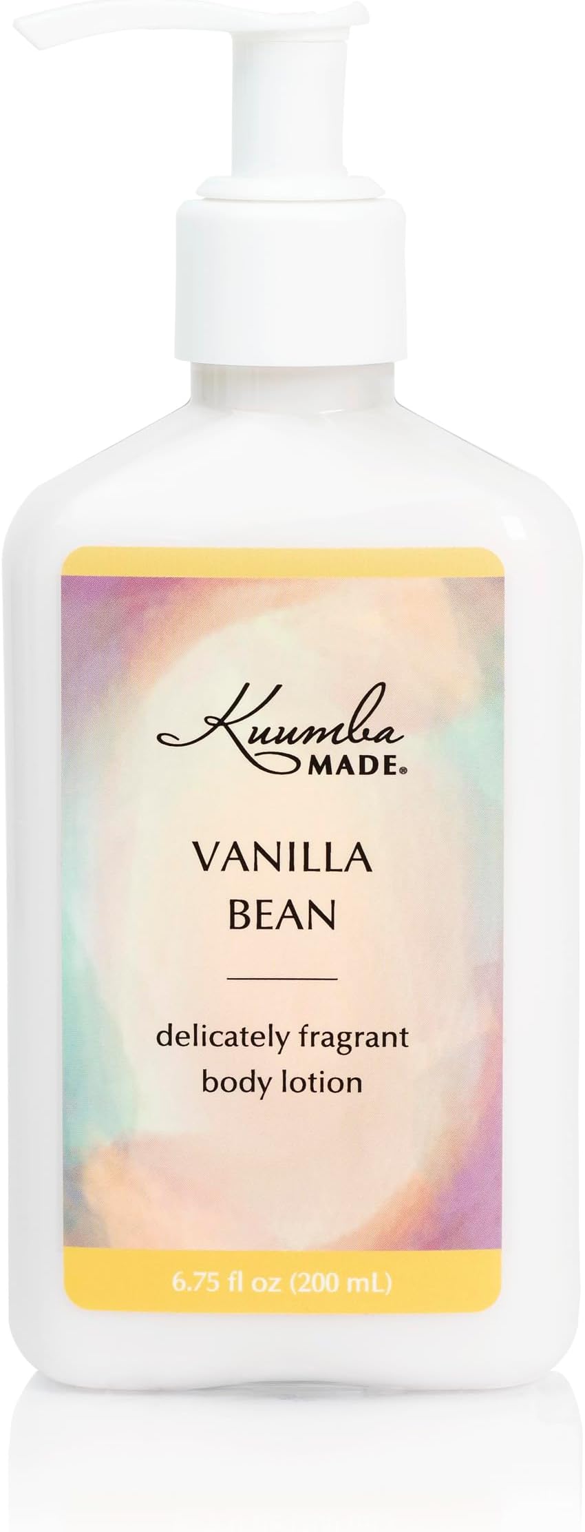 Kuumba Made Vanilla Bean Body Lotion, Hydrating Daily Moisturizer with Shea Butter & Botanical Oils, Vegan, 6.75 Oz