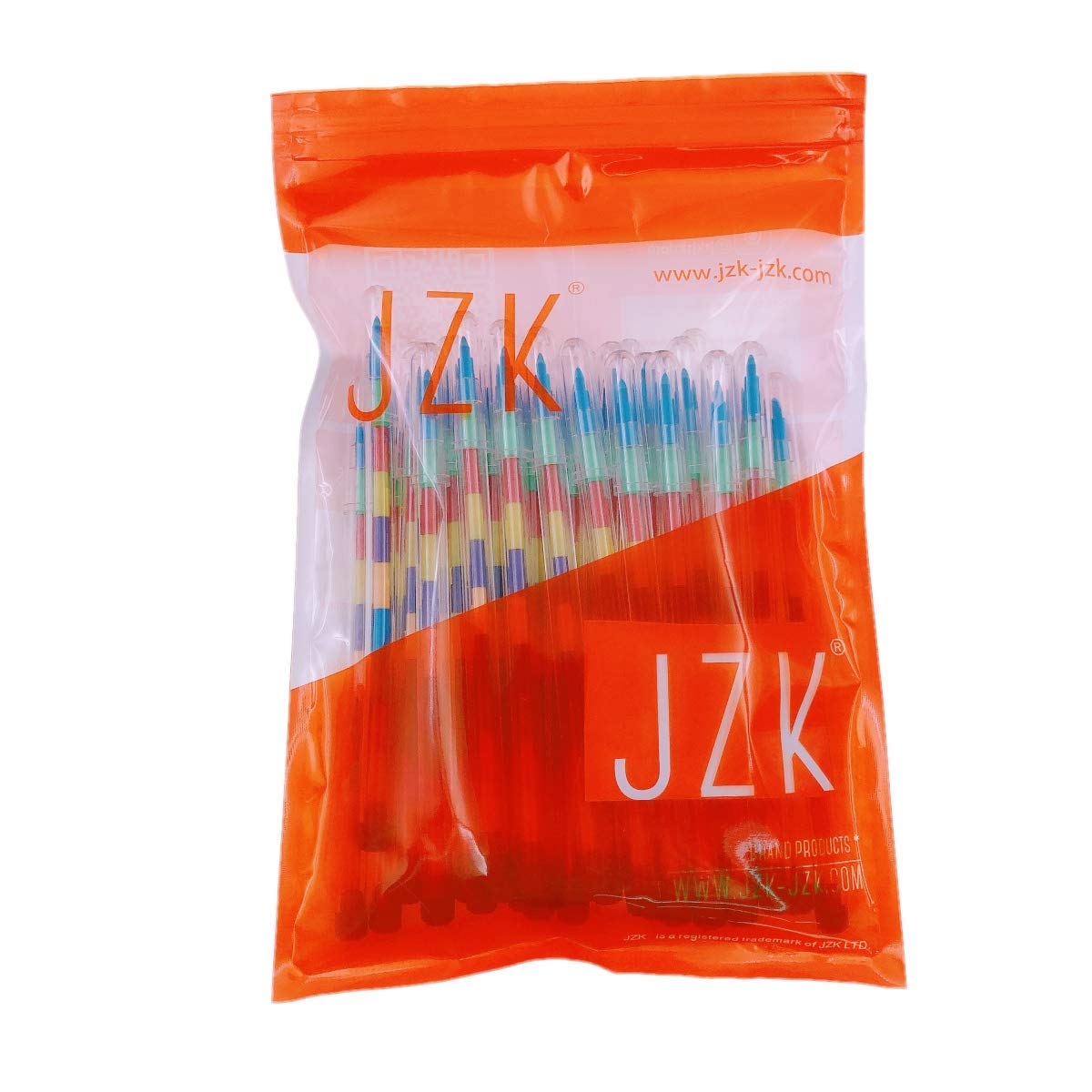 JZK 30 Kolorowych Kredek z Wymiennymi Wkładami, Dla Dzieci, Na Urodziny, Upominek, Na Imprezę, Prezent Dla Gości