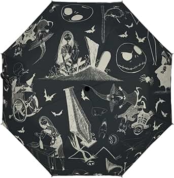 美品⭐︎希少⭐︎ナイトメアビフォアクリスマス　傘　傘カバー　LEDライト 美品⭐︎希少⭐︎ナイトメアビフォアクリスマス 傘 傘カバー LED