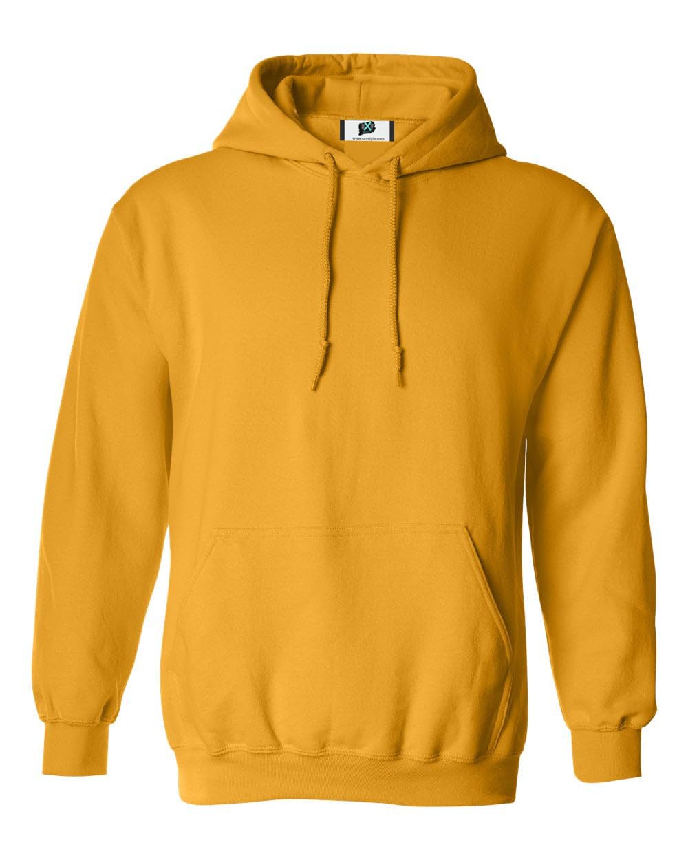 the sv style Classic Pullover Hoodie, Gold Yellow, Long Sleeve, Kangaroo Pocket-picture-10