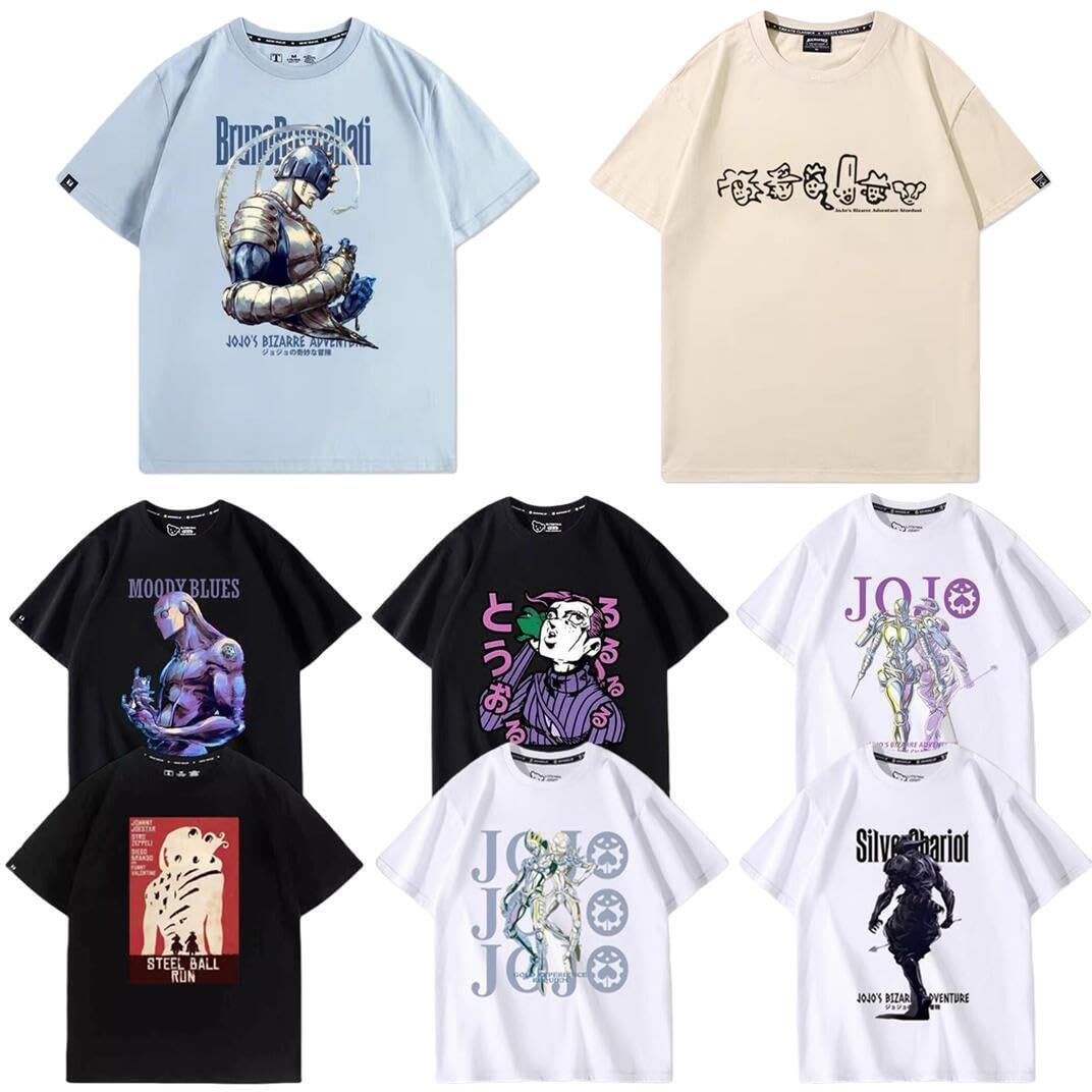 Amazon.co.jp: [ニピゴ] ジョジョの奇妙な冒険 tシャツ 半袖 黄金の風