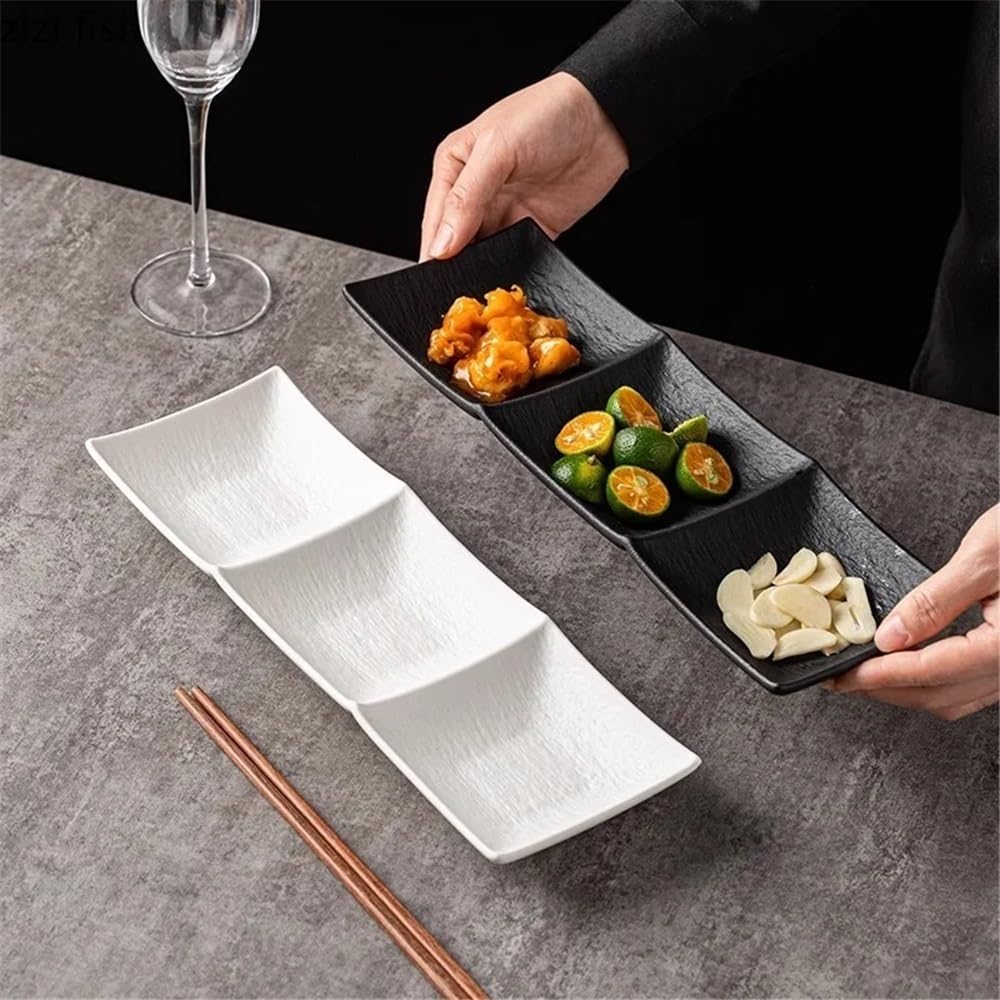 Miseczki do dipów, miska ceramiczna z podwójnym sosem sojowym, 7,6 cala, kubki do sushi, miska do serwowania z podziałką, miseczki do dipów, do kuchni na sezon, Appetizer, Vinegar, Ketchup, białe