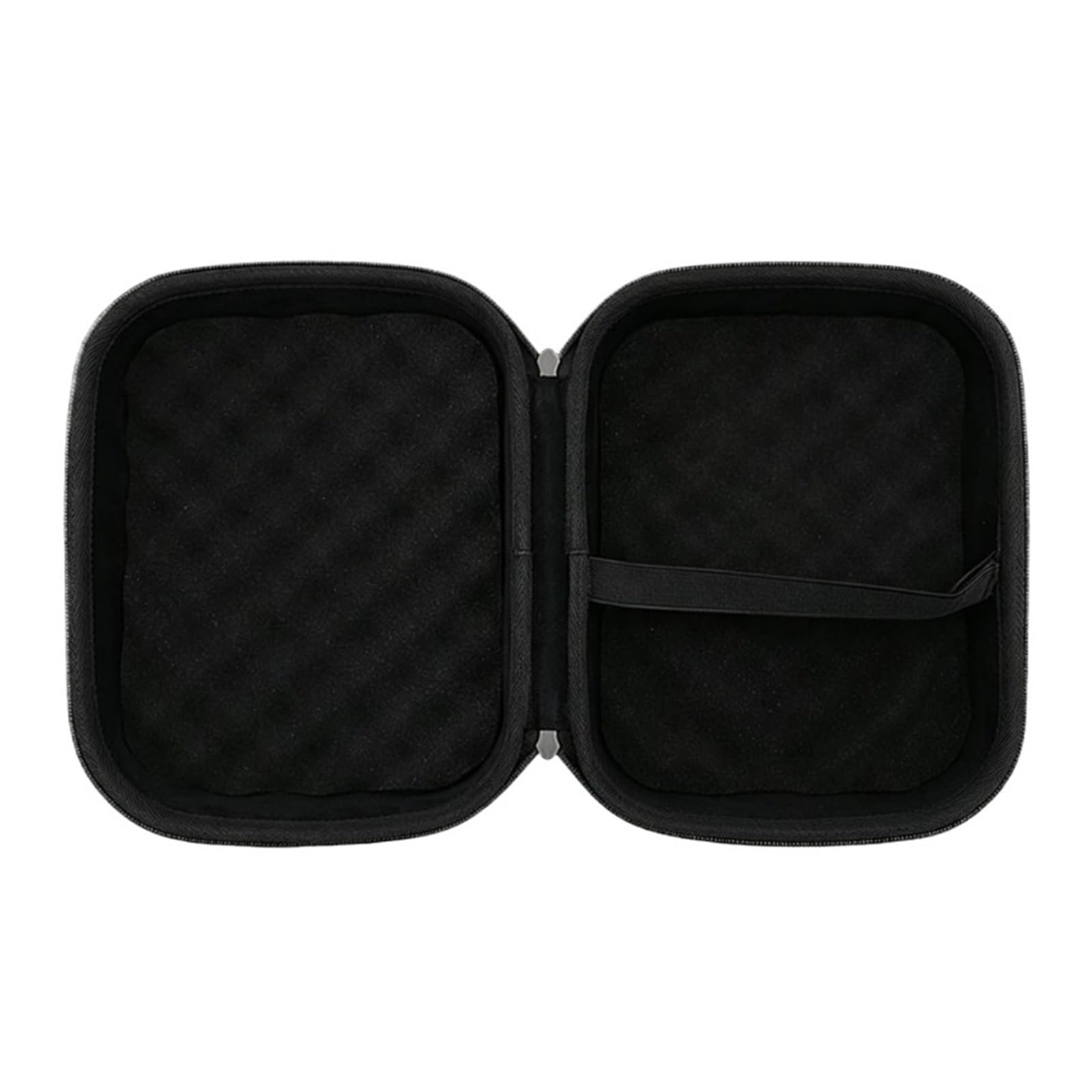 Custodia da viaggio rigida portatile for cuffie con guscio rigido tessuto Oxford antiurto e protezione EVA