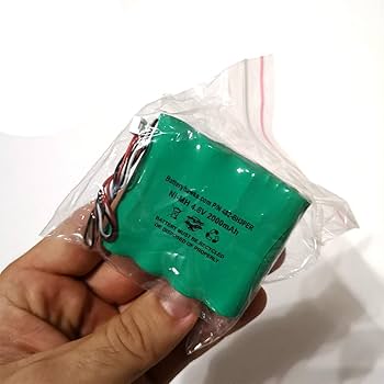 【マルトモ2000】G&W ボール、フラッグマン用純正電池ブタ　セット Amazon.com: 2GIG-BATT1 228844 6MR2000AAY4Z 7.2v 2200mAh Ni