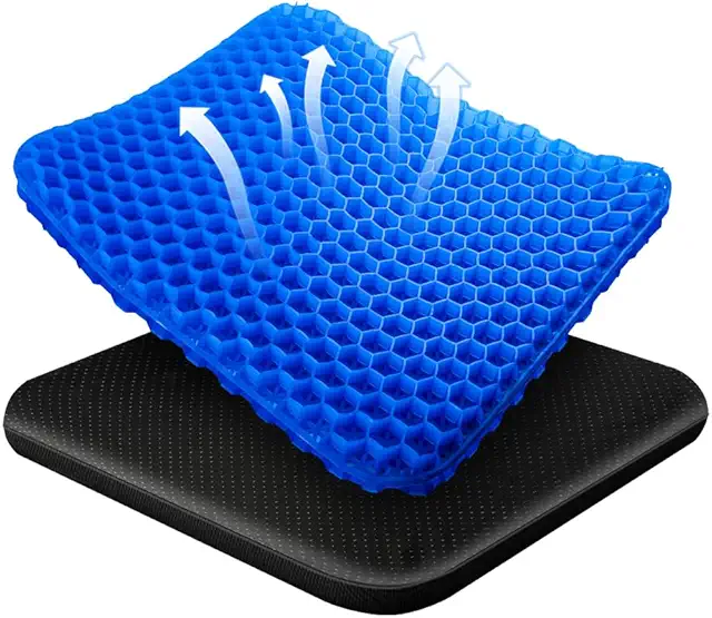 Coussin Anti Escarres en Gel - Confort et Soutien Optimal pour Siège