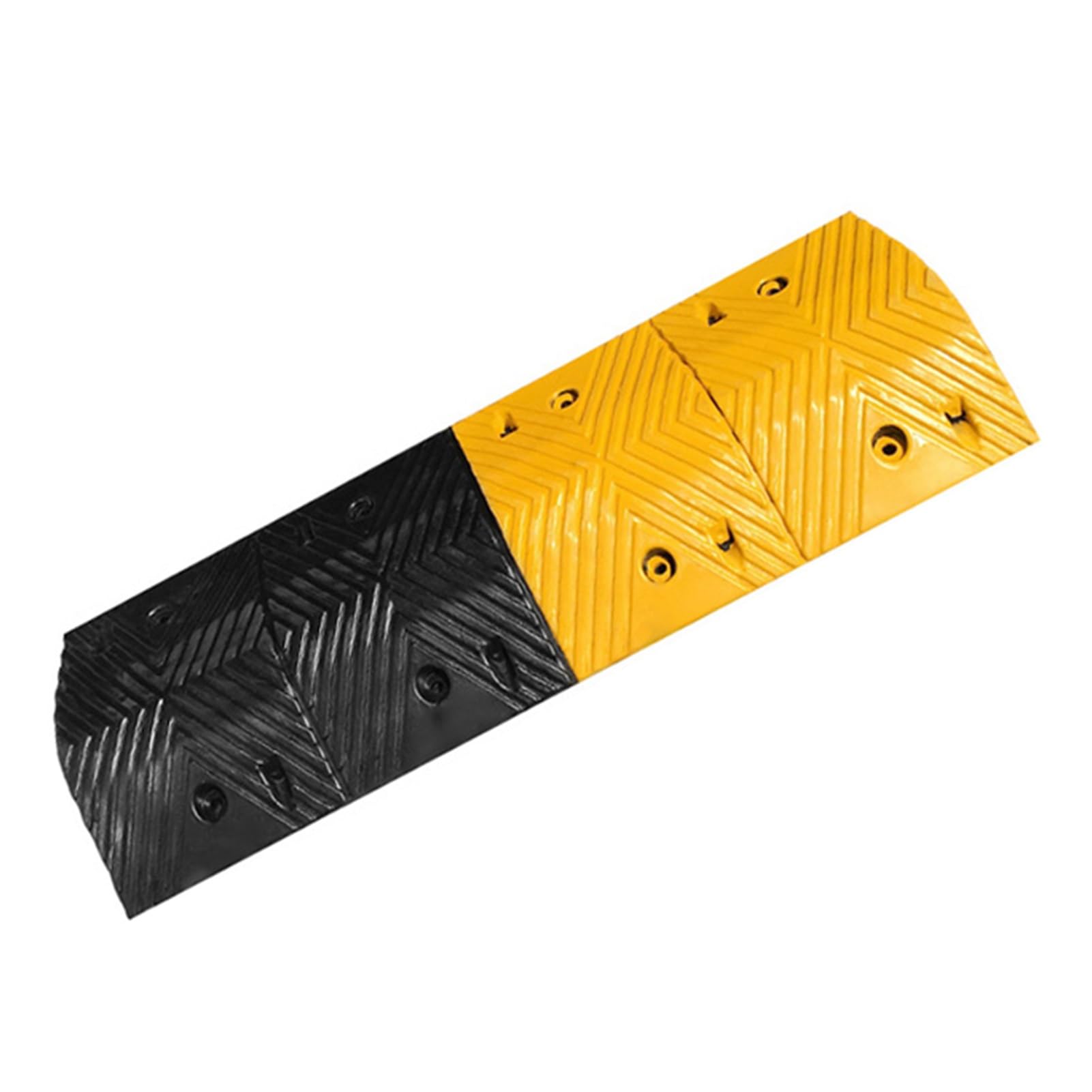 HTTGDGDH 100Cm Speed Bump, Road And Driveway Speed Bump Garage Car Uphill Pad School Speed Pad For Roads, Parking Lots And Residential Areas,