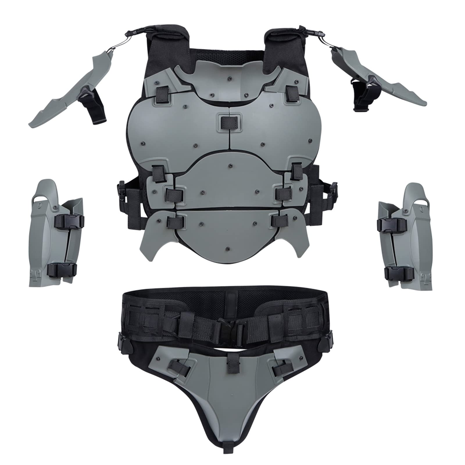 Buy Airsoft Vest Vests Adjustable Molle Body Chest Protector Set