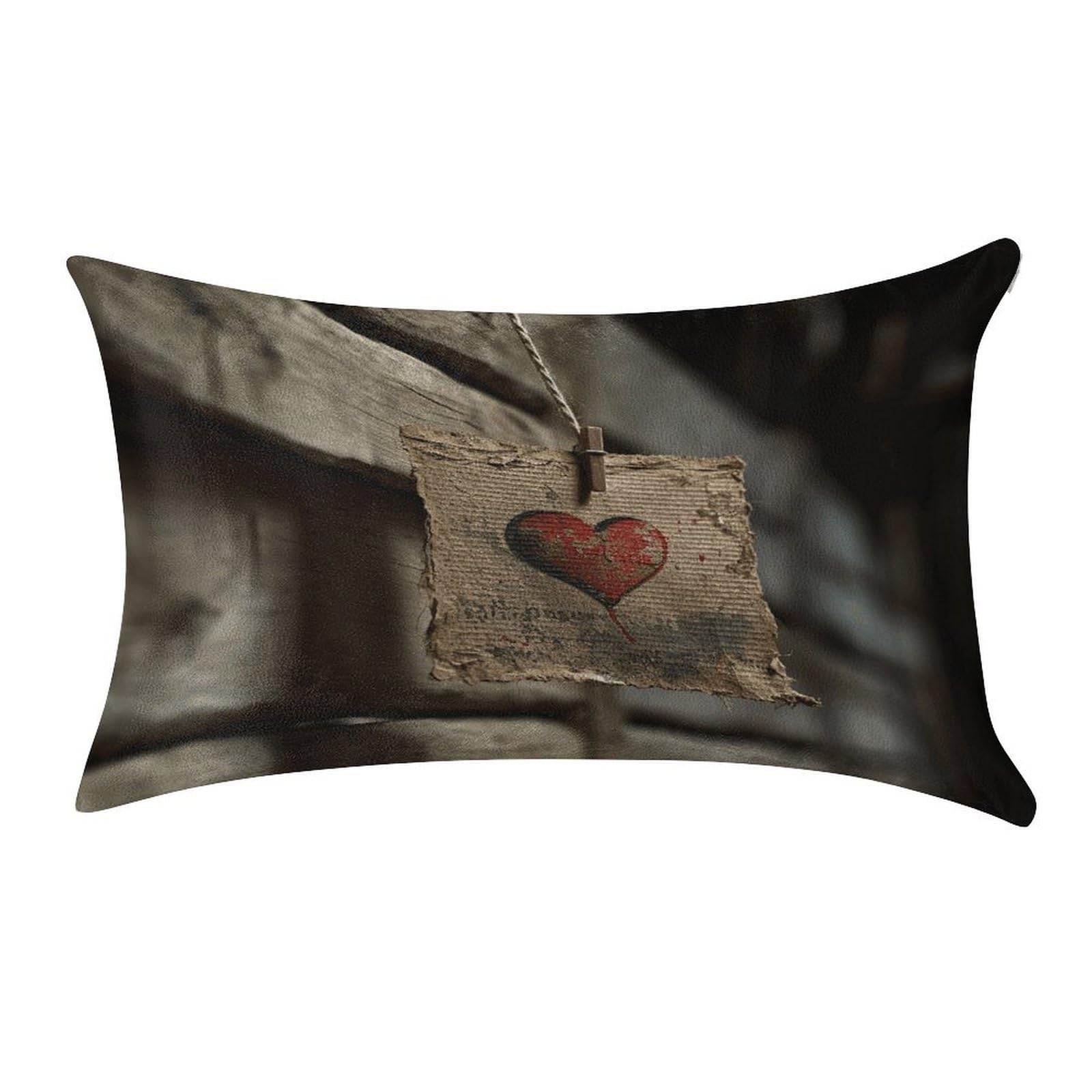 Btcowzrv Style Hanging A Heart Pillow Cover Pillow Case Pillowcase