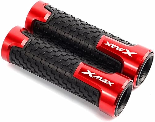 Miniatura 5 de Motorcycle Handlebar with Logo Xmax Motorcycle Handle Grip Ends Handlebar Grips for Yamaha Xmax300 X-max 300 2017 2018 2019 2020 Motorbike Handlebar