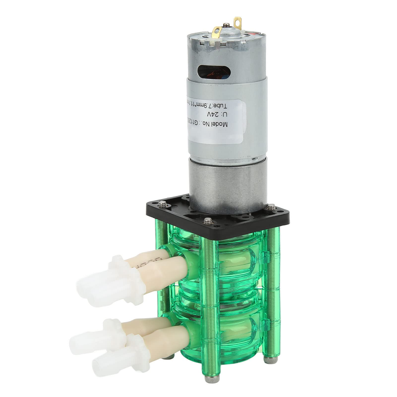 CHICIRIS Korrosionsbeständige Schlauchpumpe, 700ml/min Doppelkopf (DC24V)